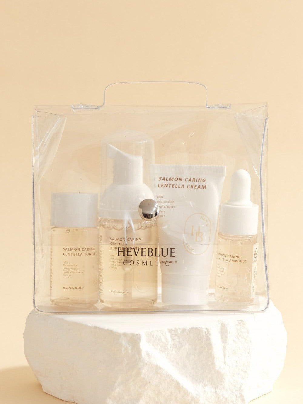 HEVEBLUE Salmon Caring Centella Special Travel Kit - Song of Skin