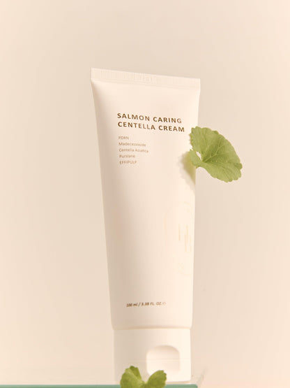 HEVEBLUE Salmon Caring Centella Cream - Song of Skin