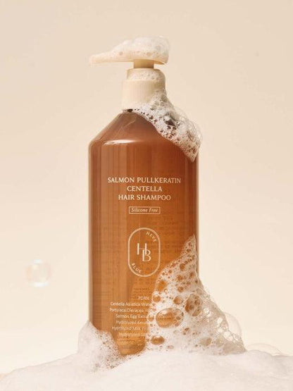 HEVEBLUE Salmon Pullkeratin Centella Hair Shampoo - Song of Skin