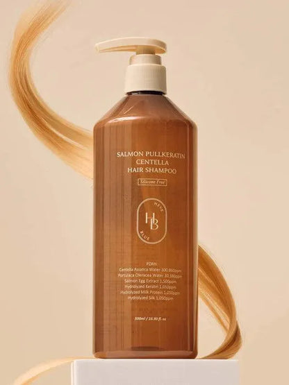 HEVEBLUE Salmon Pullkeratin Centella Hair Shampoo - Song of Skin