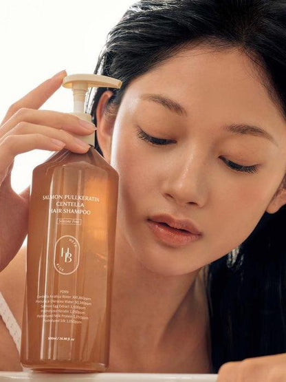 HEVEBLUE Salmon Pullkeratin Centella Hair Shampoo - Song of Skin